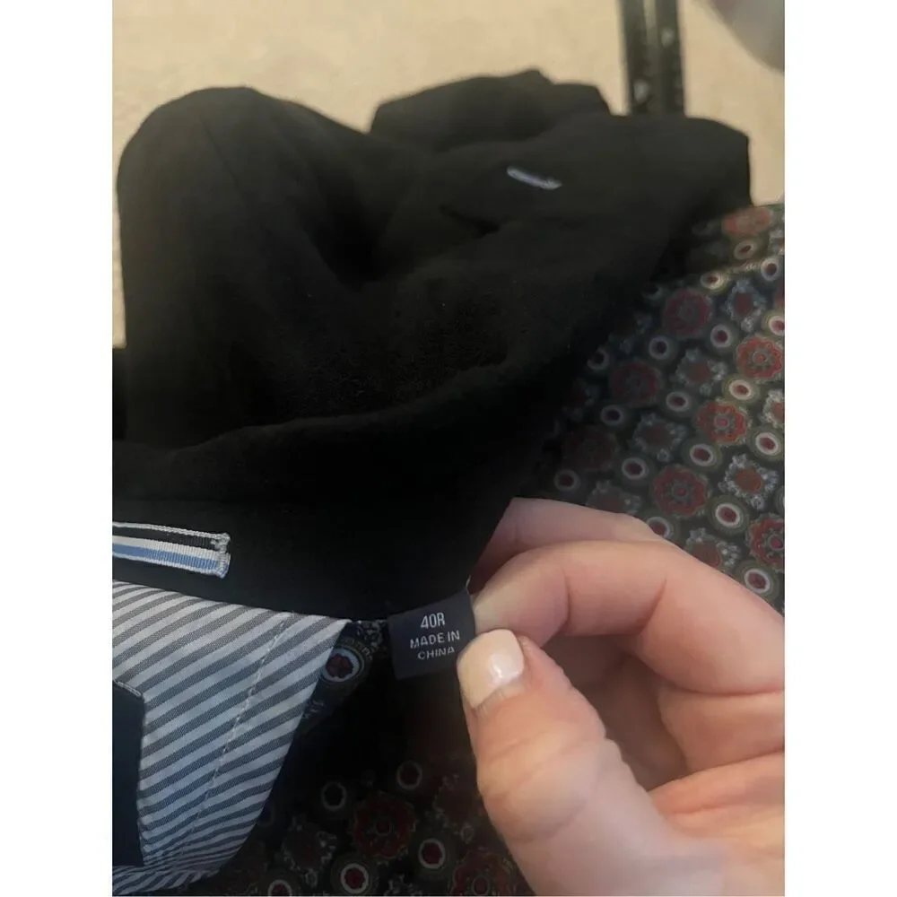 NWT Tailor Byrd Men’s Velvet Suit Jacket